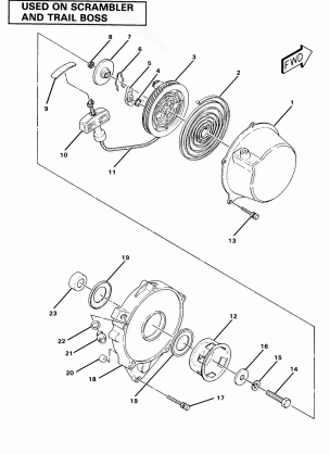 Recoil Starter Assembly (4910981098054A)