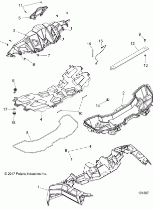 BODY HOOD AND FRONT BODY WORK - A18DAA50B7 (101267)