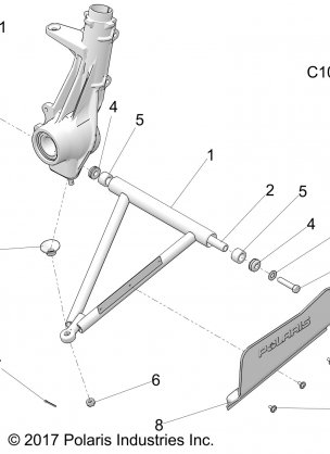 SUSPENSION A-ARM and STRUT MOUNTING -A18SDA57F1 / SDE57F1