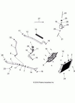 ENGINE COOLING SYSTEM - A18SEF57N5 (101187)