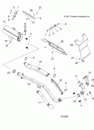 ENGINE EXHAUST - A18SEF57N5