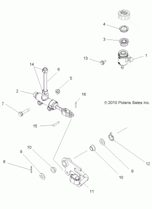 BRAKES BRAKE PEDAL and MASTER CYLINDER - A18SEF57N5