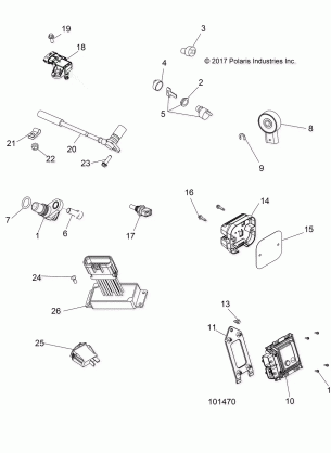 ELECTRICAL SWITCHES SENSORS and ECM - A18SES57F1 / F7 / SET57F1