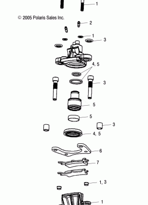 BRAKES BRAKE CALIPER REAR - A18SHE57FS (4999200139920013B05)