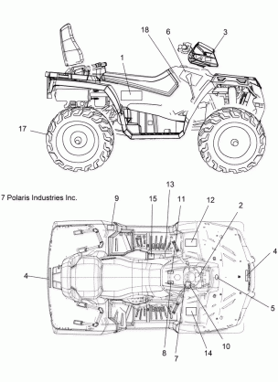 BODY DECALS - A18SJS57CU (101402)