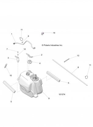 BODY FUEL TANK ASM. - A18SJE57BU