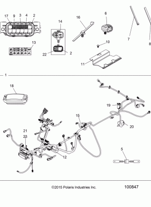 ELECTRICAL HARNESS - A18SVE95FR