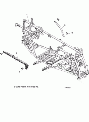 CHASSIS MAIN FRAME - A18SXM95AL