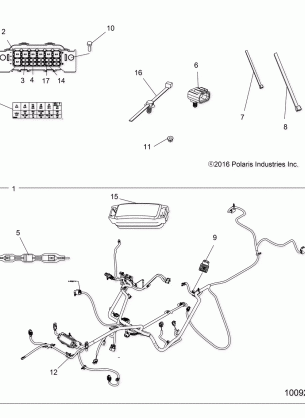 ELECTRICAL HARNESS - A18SXM95AL