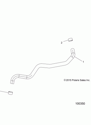 ENGINE COOLING BYPASS - A18SYS95CU / EU (100350)