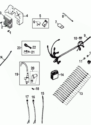 ELECTRICAL PARTS - A18YAP20A8 / N8 (A00081)