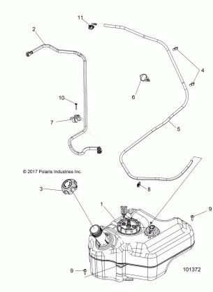 BODY FUEL TANK - A18DCE87BB (101372)