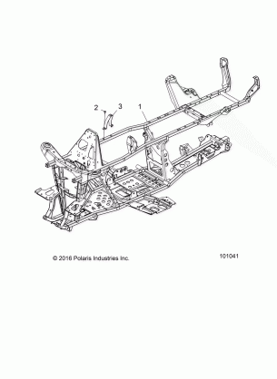 CHASSIS FRAME - A18SDA57B7 / L7 / E57B5 / D57LU