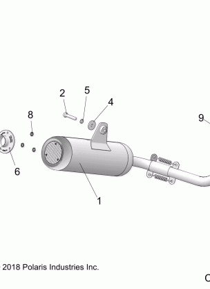 ENGINE EXHAUST SYSTEM - A18HZA15B4