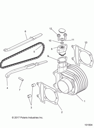 ENGINE CYLINDER COMP - A18HZA15N4