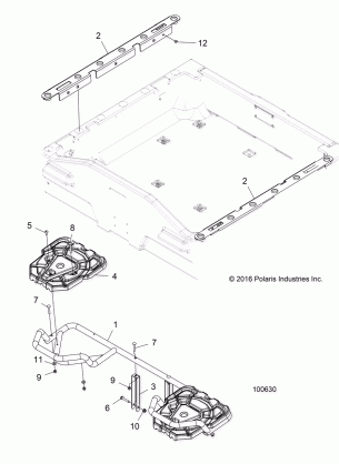 BODY REAR RACK and BOX SIDE RAILS - A18S6E57B1