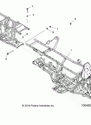 CHASSIS FRAME - A18S6S57C1 / CL