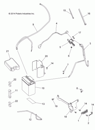 ELECTRICAL BATTERY - A18SDA57B7 / L7 / E57B5