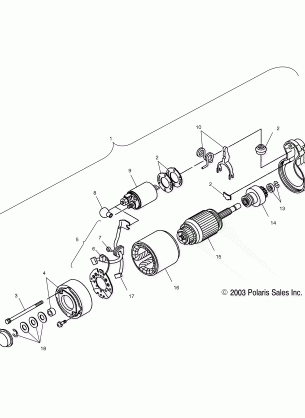 STARTING MOTOR - C11RB63AA / AB (4985628562D03)