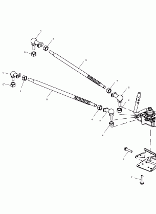 GEARCASE SELECTOR MOUNTING - C10CL50AA (4978707870D03)