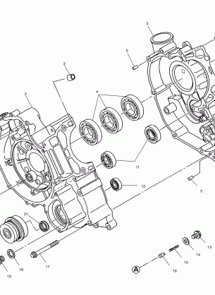 CRANKCASE - C10CL50AA (4978707870D04)