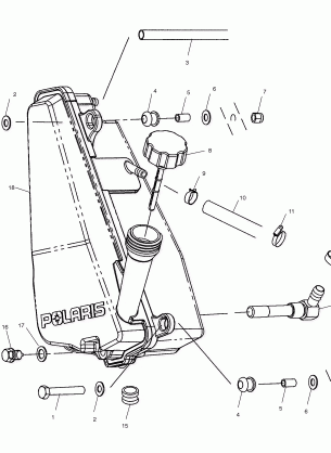 OIL TANK - C10CL50AA (4978707870A12)