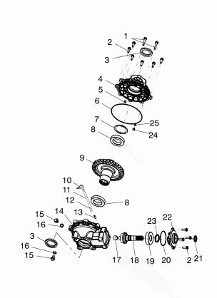 REAR HOUSING - C10CD50AA (4977417741C10)