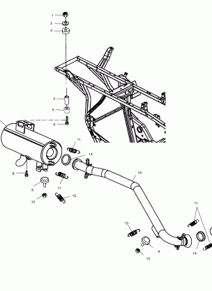 EXHAUST SYSTEM - C10CD50AA (4977417741A11)