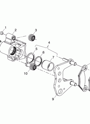 FRONT BRAKE - C10CD50AA (4977417741C03)