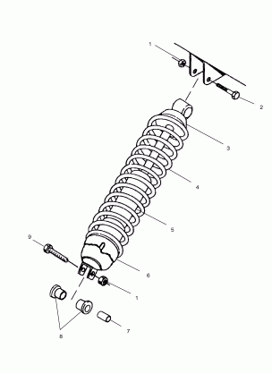 SHOCK MOUNTING - C10CD50AA (4977417741D02)