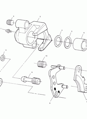 FRONT BRAKE - C10CL50AA (4978707870B05)