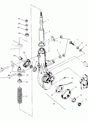 FRONT STRUT - C10CL50AA (4978707870B03)