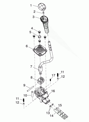 GEAR SELECTOR - C10CD50AA (4977417741C13)