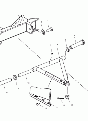 A-ARM / STRUT MOUNTING - C10RD50AA (4976437643B11)