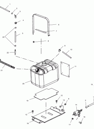 FUEL SYSTEM - C10RD50AA (4976437643A12)