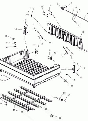 DUMP BOX - C10RD50AA (4976437643A08)