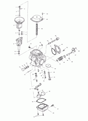 CARBURETOR - C10RD50AA (4976437643D05)