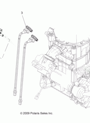 ENGINE FUEL INJECTOR - A14MH76AA / AH (49ATVFUELINJECT10SP800)