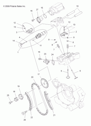 ENGINE VALVES and CAMSHAFT - A14TN5EAI (49ATVVALVE09SPXP550)