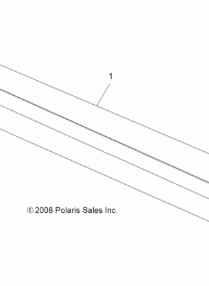 DRIVE TRAIN PROP SHAFT FRONT - A14TN5EAI (49ATVSHAFTPROP09SPXP550)