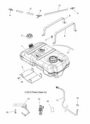 BODY FUEL TANK RESERVE - A14YN8EAJ / EAT (49MVRESERVE14SP850)