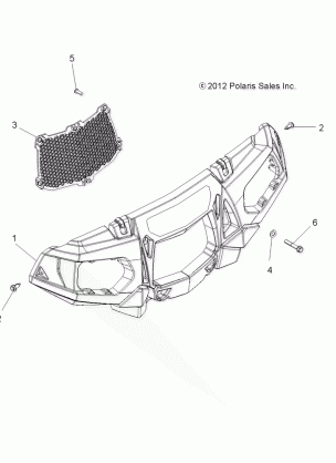 BODY FRONT BUMPER and MOUNTING - A14YN8EAJ / EAT (49MVBUMPER13SP850)