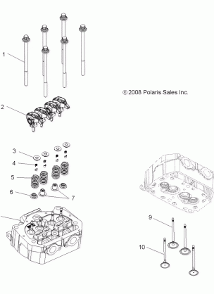 ENGINE VALVES - A14CF76FA (49ATVAIRINTAKE096X6)