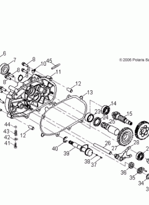 DRIVE TRAIN TRANSMISSION - A13FA09AA (49ATVTRANSMISSION07OTLW90)