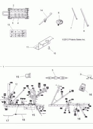 ELECTRICAL HARNESS NON-EPS - A13GH85AJ (49ATVHARNESS13850SCRAM)