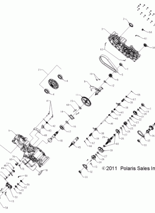 DRIVE TRAIN MAIN GEARCASE - A13MB46FZ (49ATVGEARCASE1332928)