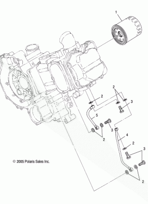ENGINE OIL FILTER - A13MH50TD (4999200099920009D13)