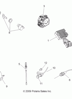 ELECTRICAL SWITCHES and SENSORS and CONTROL MODULES - A13NA32FA (49ATVELECT10TBI)