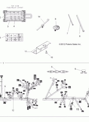 ELECTRICAL HARNESS - A13ZN85AA / AQ / AZ (49ATVHARNESS13SPXP850)