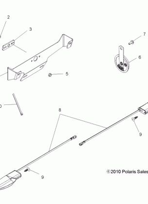 ELECTRICAL TURN SIGNALS and HORN - A13DN5EFL (49ATVTURNSIG11SPX2550I)